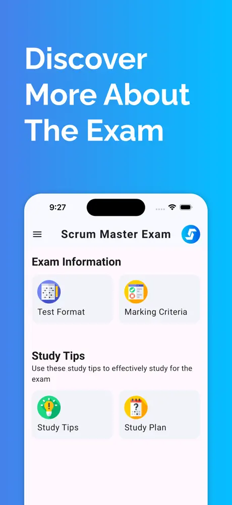 Scrum Master Exam Prep - Progress Tracking